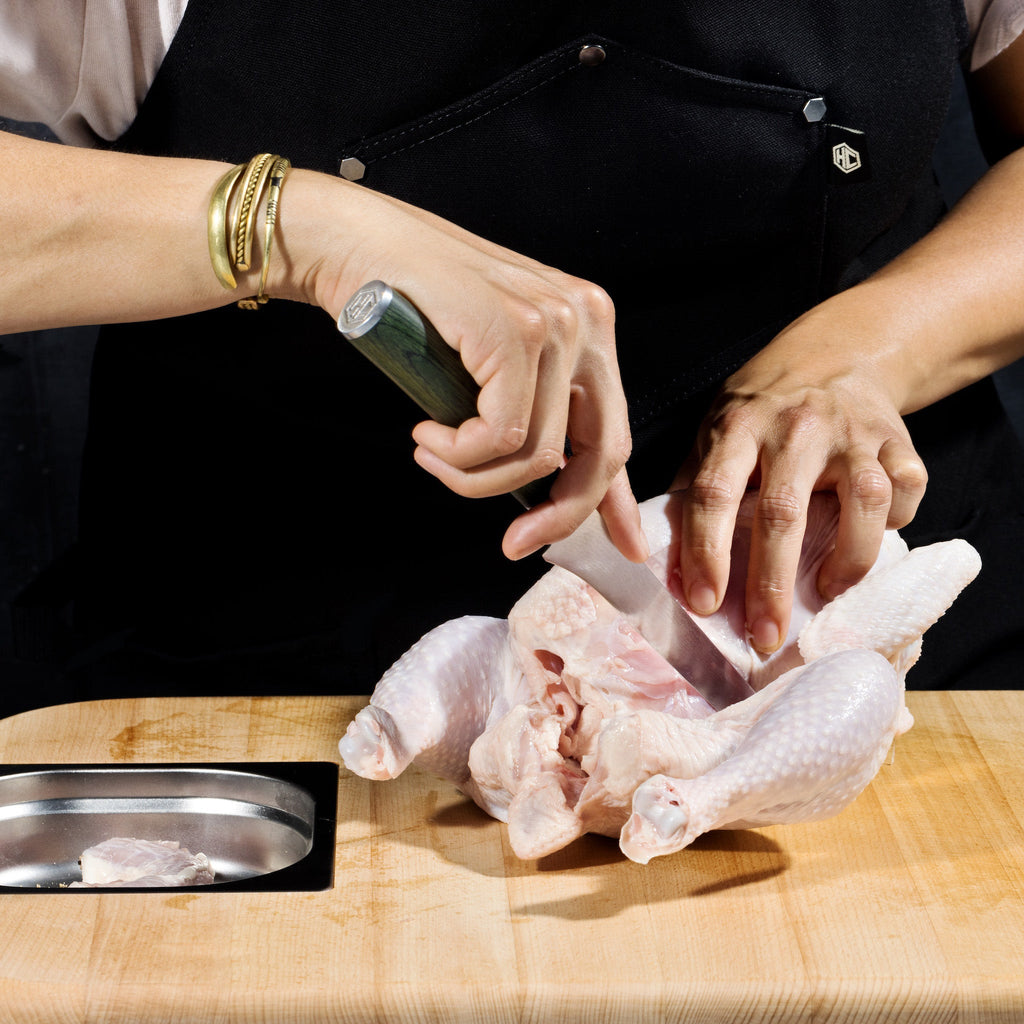 Damascus Steel Boning & Fillet Knife, 6"