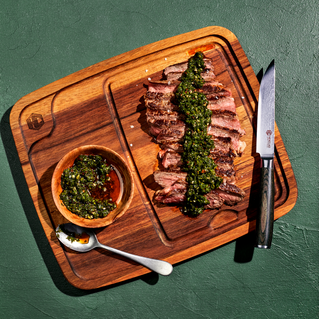 Steak Knife & Bistecca Plate Set, 8-pc (Espresso)